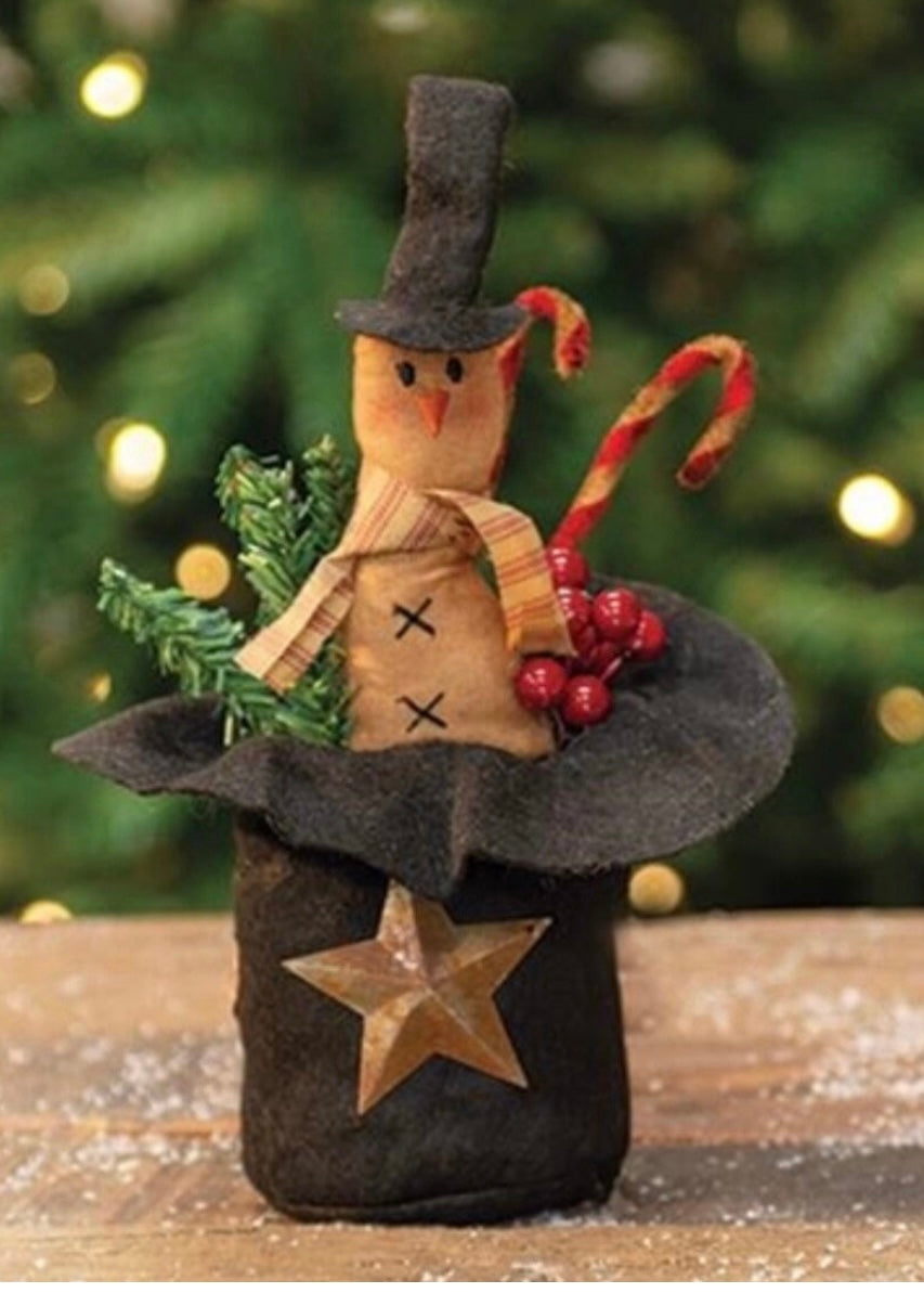 Little Snowman in top hat