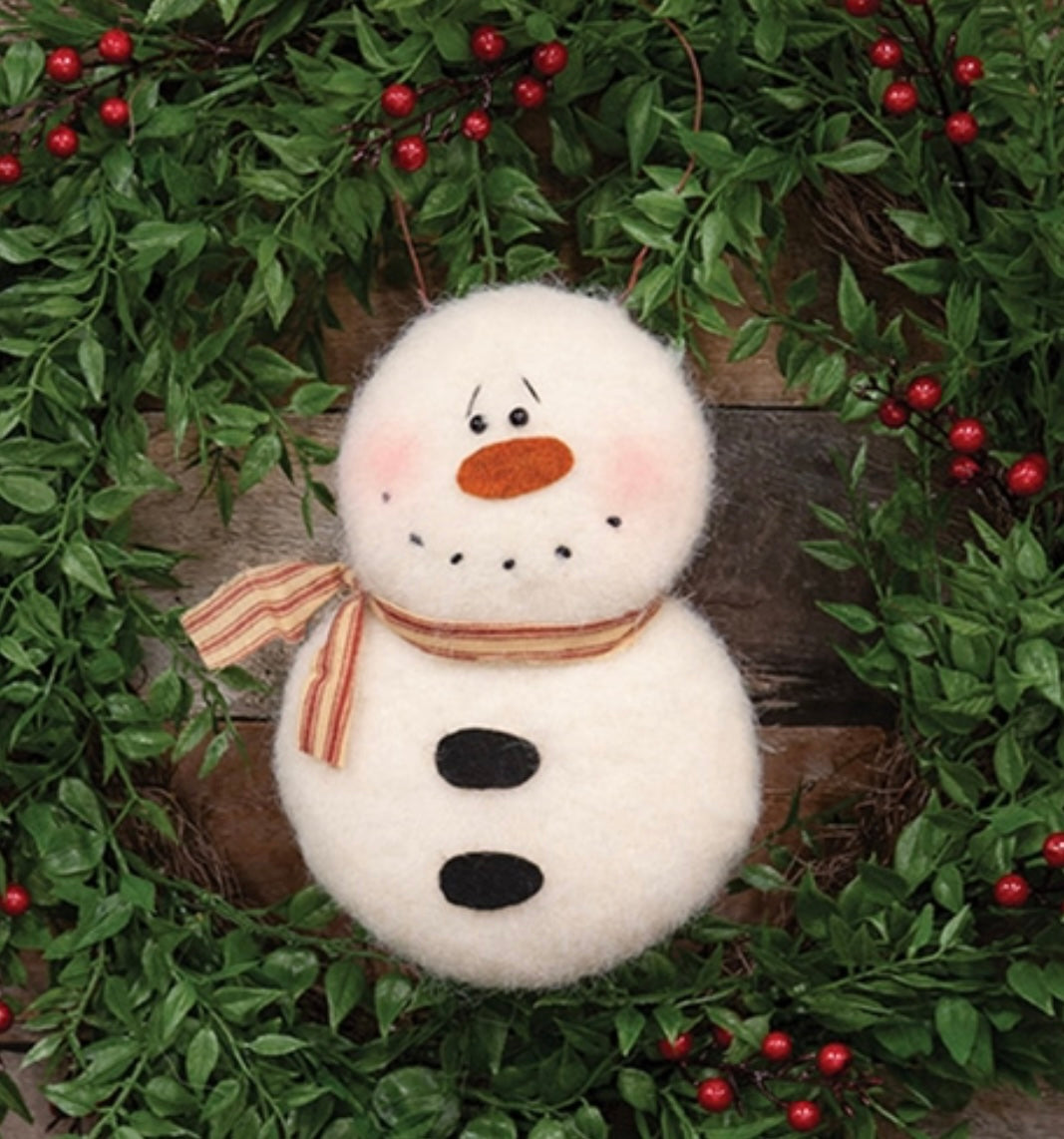 Hanging Snowman- Farmhouse Snowman