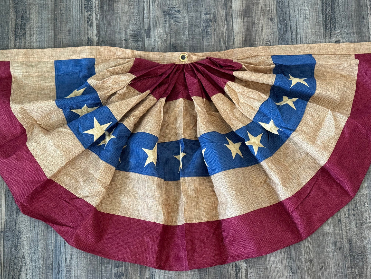 Bunting Flag - Americana Bunting Flag - Primitive Farmhouse Bunting Flag - Indoor/outdoor