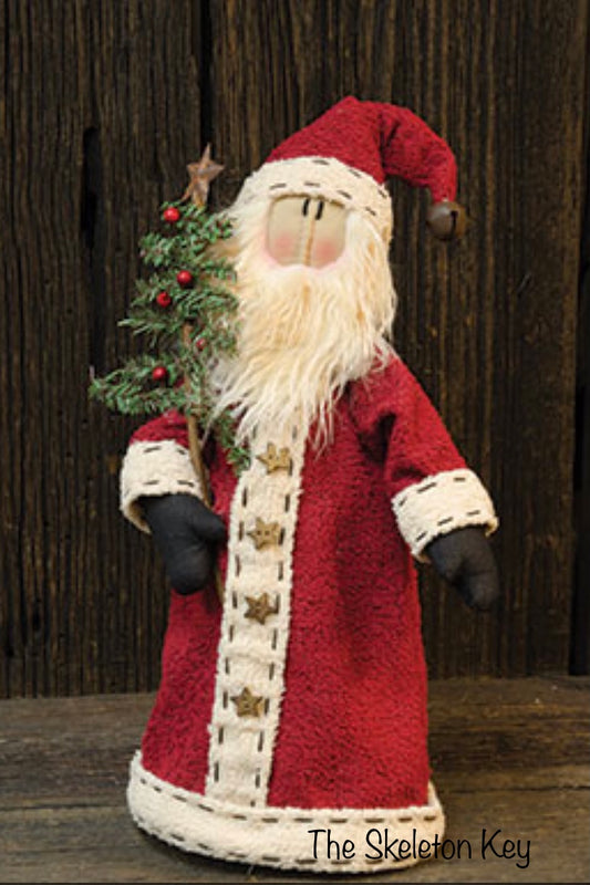 Farmhouse Santa- Primitive Santa - Old Saint Nick - Santa Clause