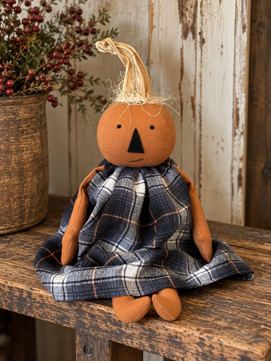Pumpkin Doll- Fall Halloween decor
