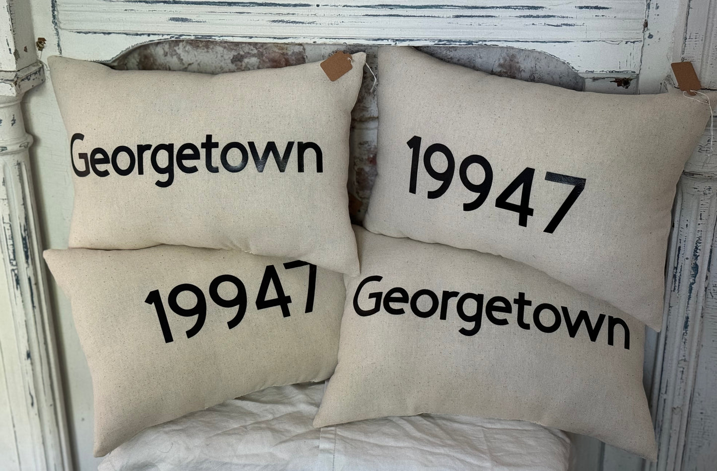 Zip code Pillow - Town Pillow - City Pillow - State Pillow- Custom pillow - Anniversary Pillow - Wedding Pillow- Area Code Pillow