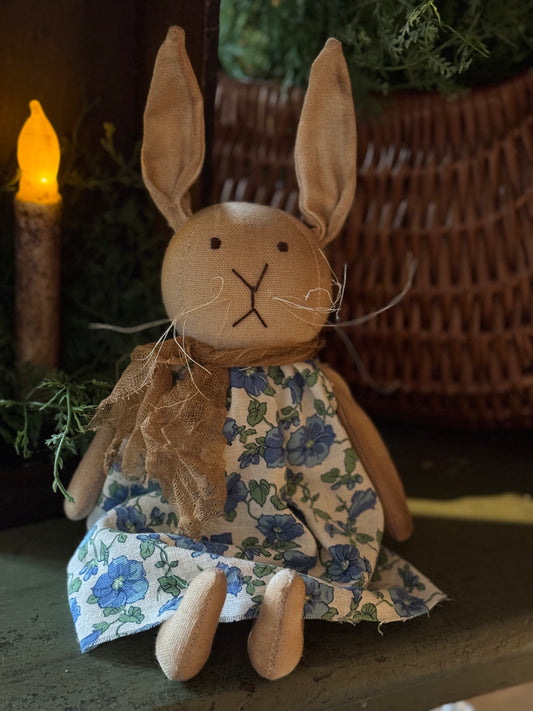 Handmade Bunny Depression Era Feed sack dress