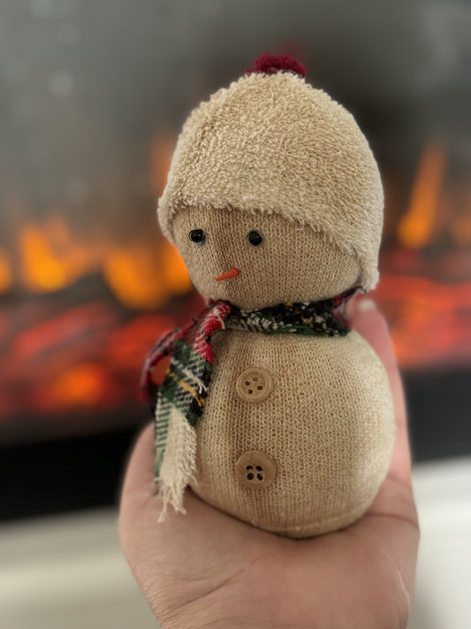 Sock Snowman - Handmade Snowman