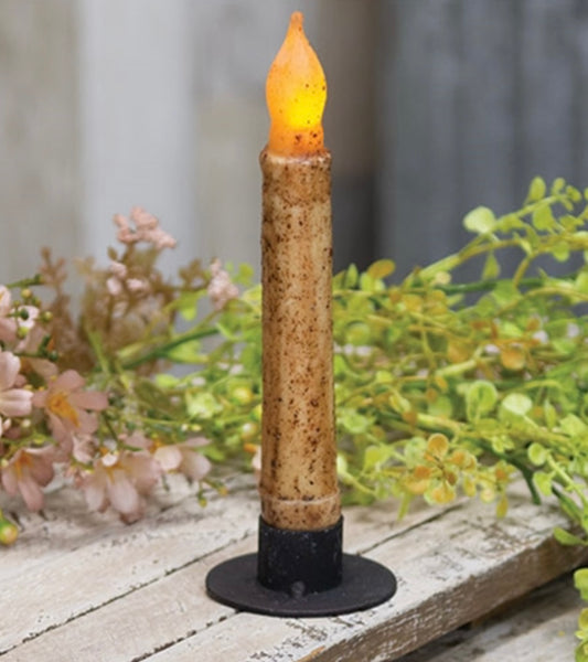 Timer Taper Candle - Burnt Ivory Timer Candle - Window Candle