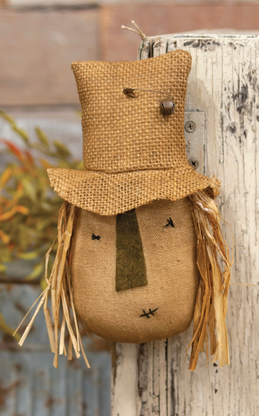 Scarecrow Hanger- Primitive Scarecrow decor