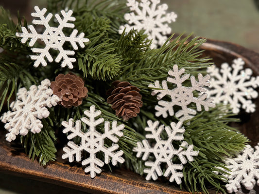 Snowflake bowl fillers