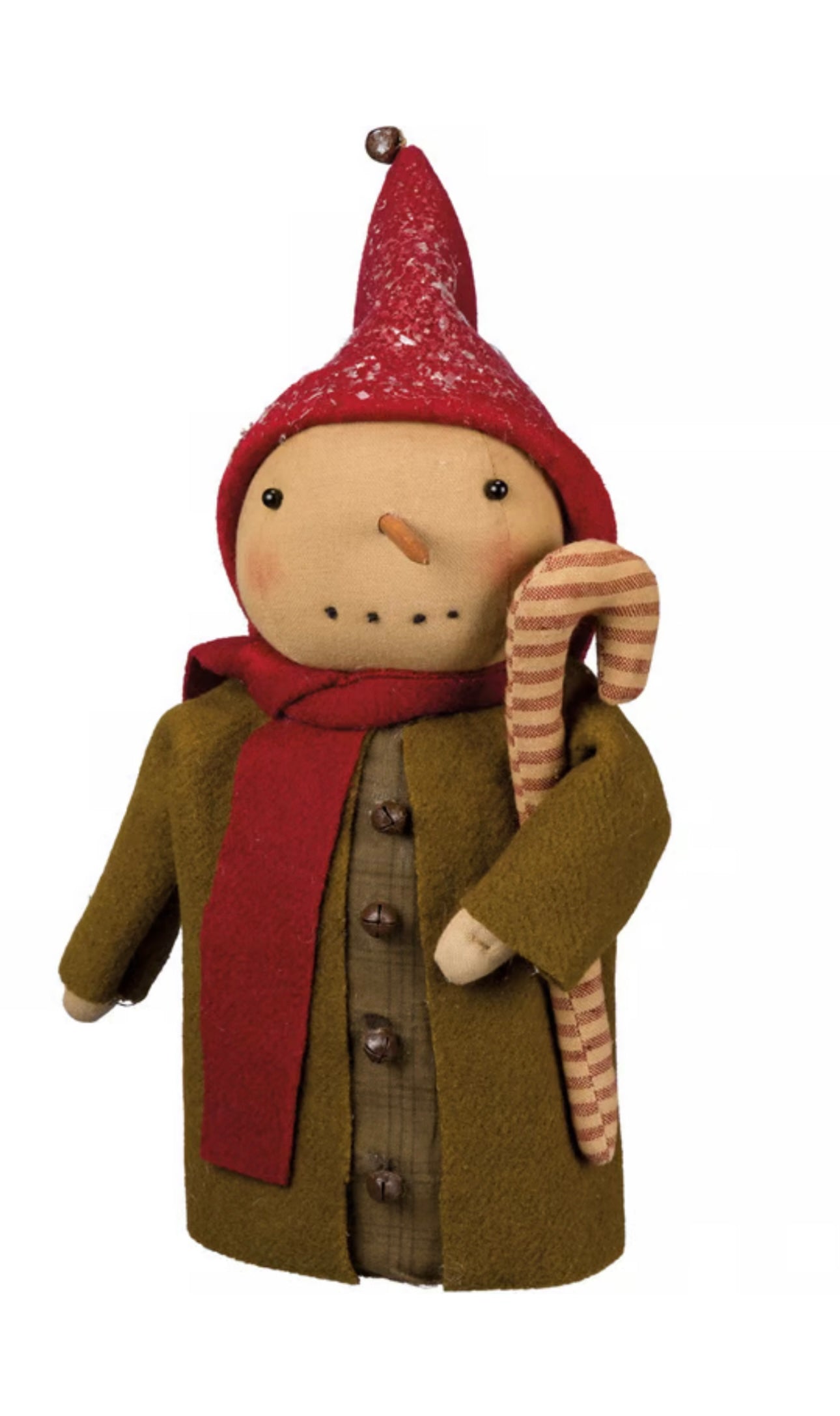 Handmade Snowman- Christmas Snowman- Primitive Snowman