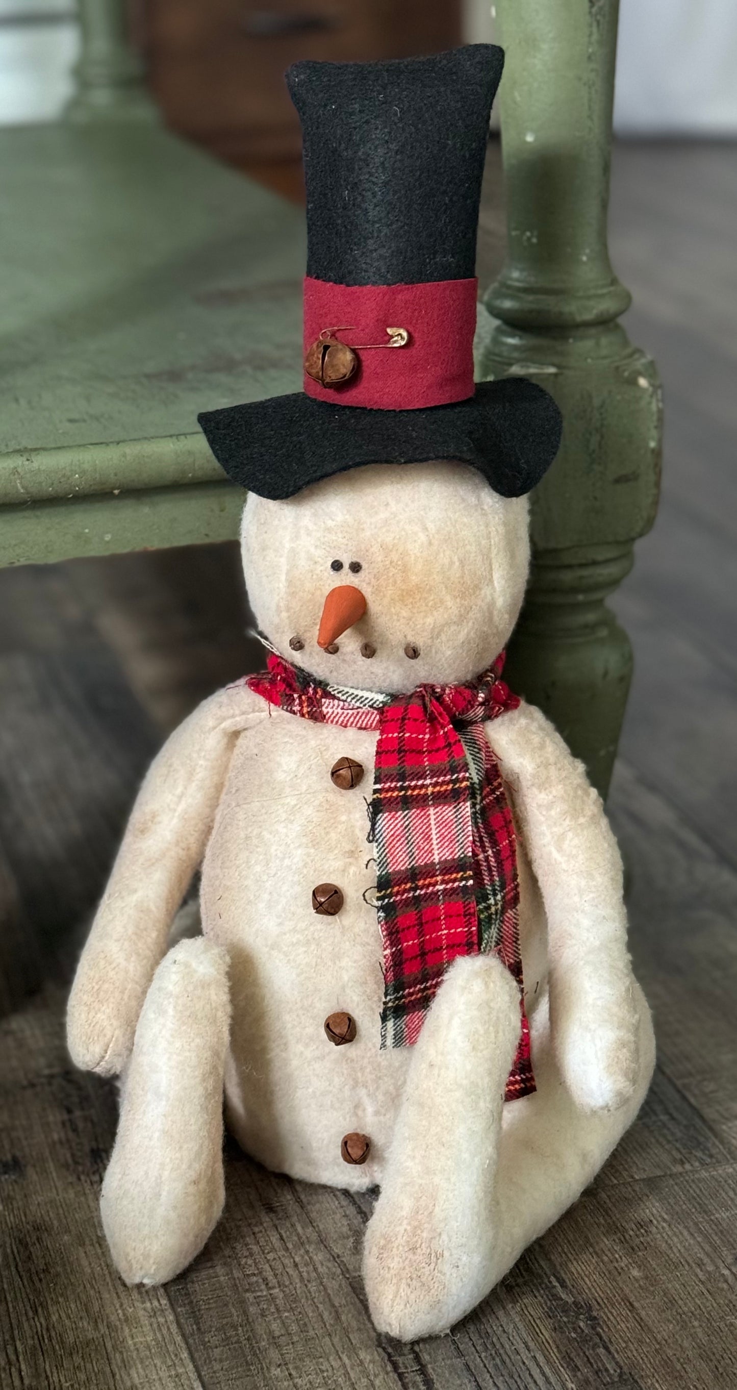 Snowman- Christmas Snowman- Farmhouse Snowman- Primitive Snowman