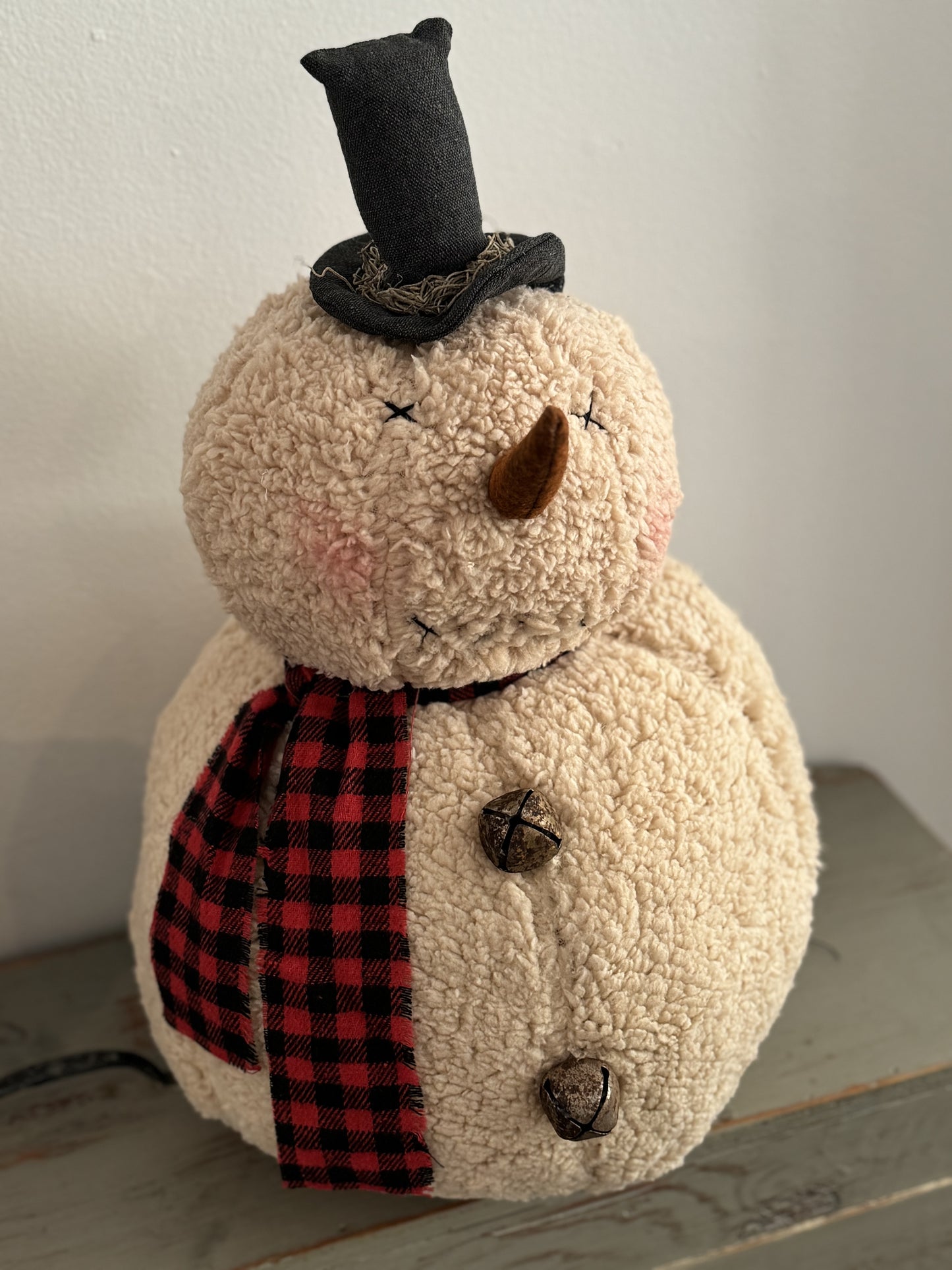 Big Fluffy snowman - Extra Large Snowman