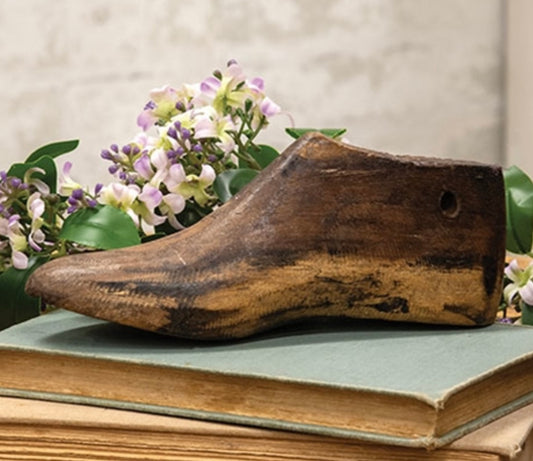 Antique wood Shoe form