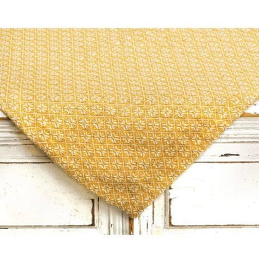 Mustard Table Square- Fall Textile