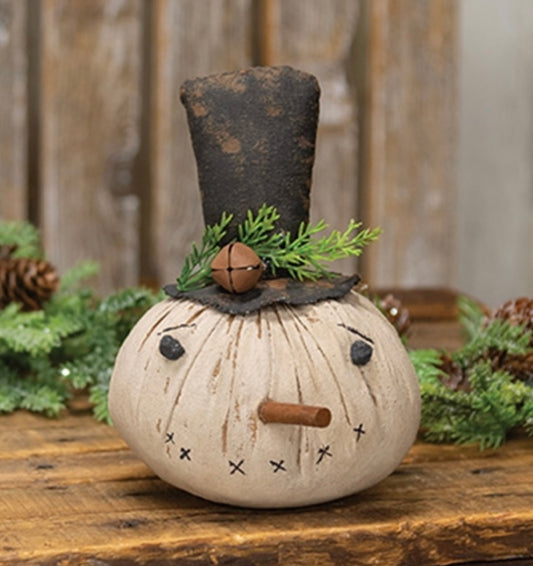 Snowman shelf sitter - Primitive Snowman