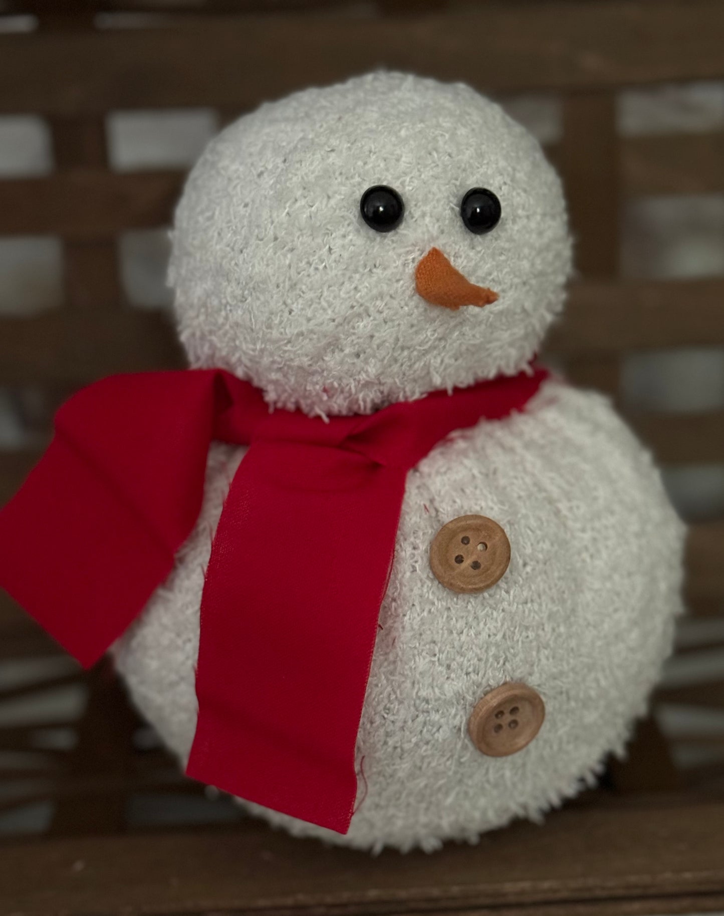 Snowman-Snowlady-Snowgirl-Christmas Snowman-Farmhouse Snowman-Primitive Snowlady