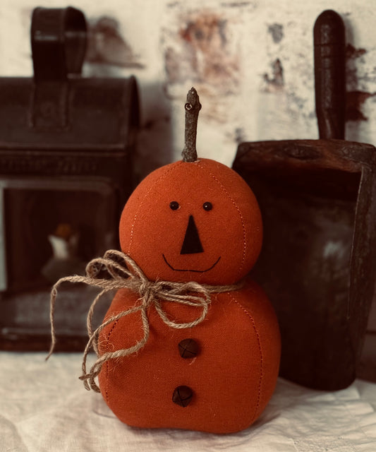 Pumpkin Decor- Handmade Pumpkin-Joe the Pumpkin-Halloween Pumpkin-Farmhouse Pumpkin-Primitive Pumpkin-Country Pumpkin