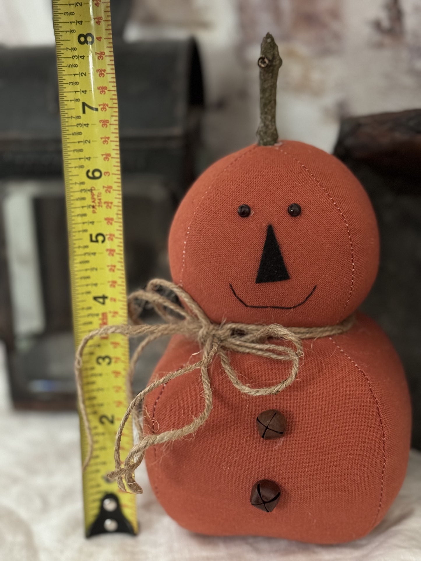 Pumpkin Decor- Handmade Pumpkin-Joe the Pumpkin-Halloween Pumpkin-Farmhouse Pumpkin-Primitive Pumpkin-Country Pumpkin