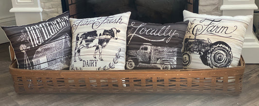 Farmhouse Pillow - Farm pillow